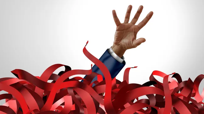 Bureaucracy red tape